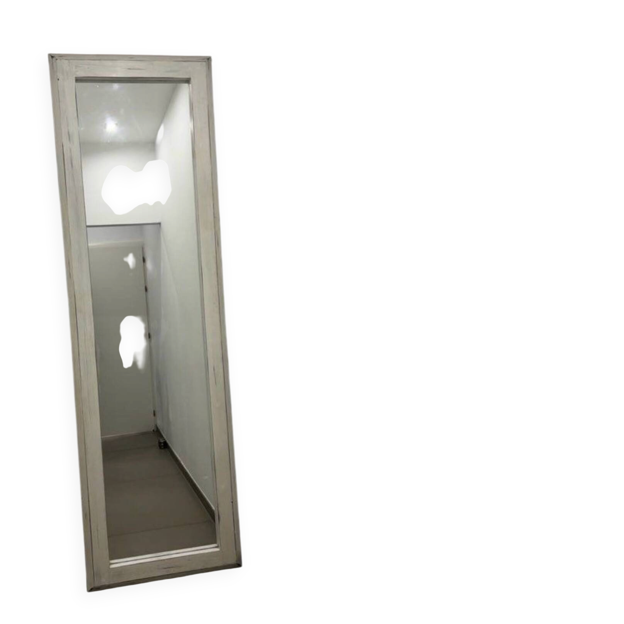 Miroir en bois massif
