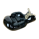 Empty pocket boxing glove JC Peiré black ceramic