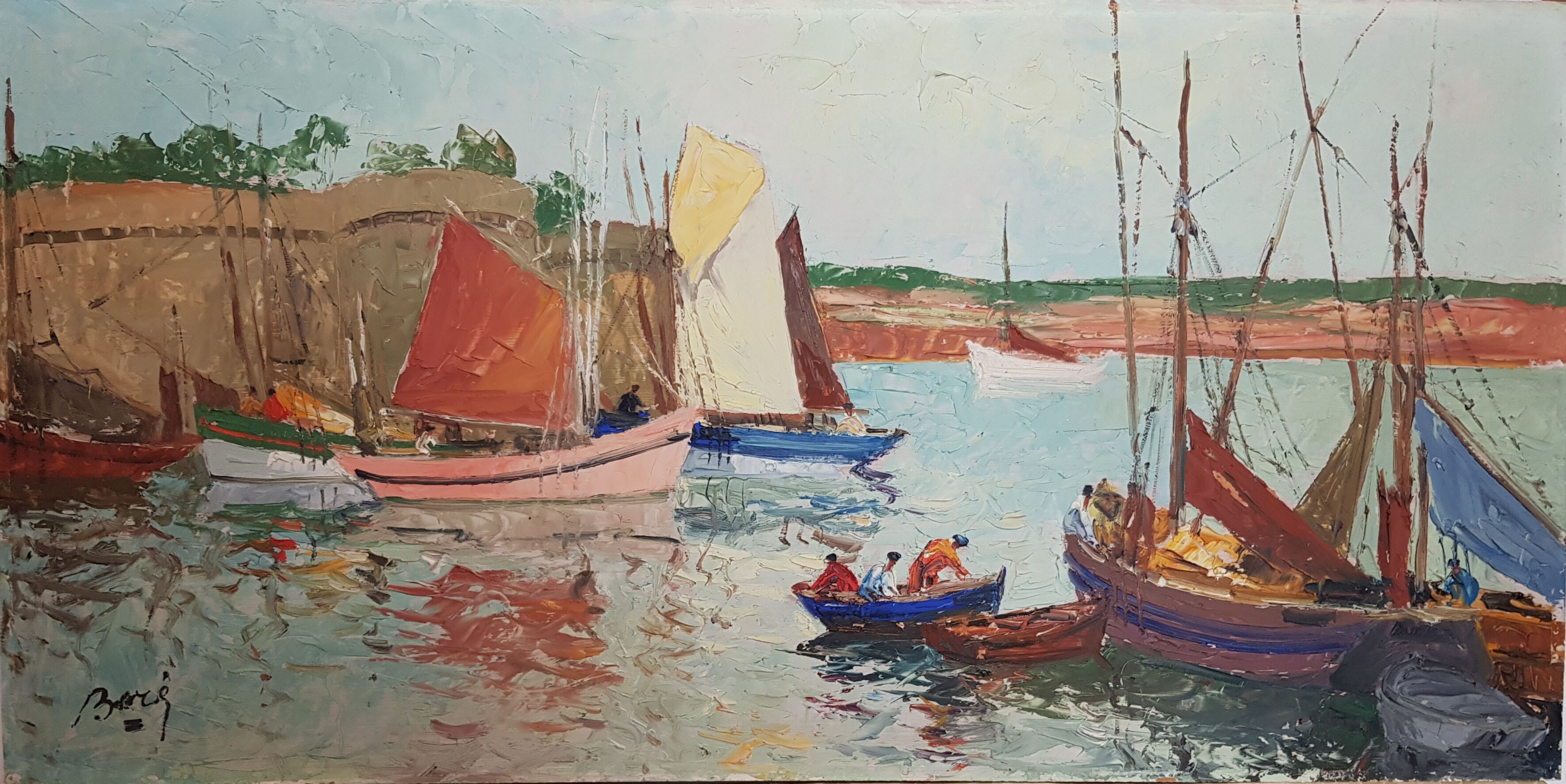 Marine paint by Martial Boré