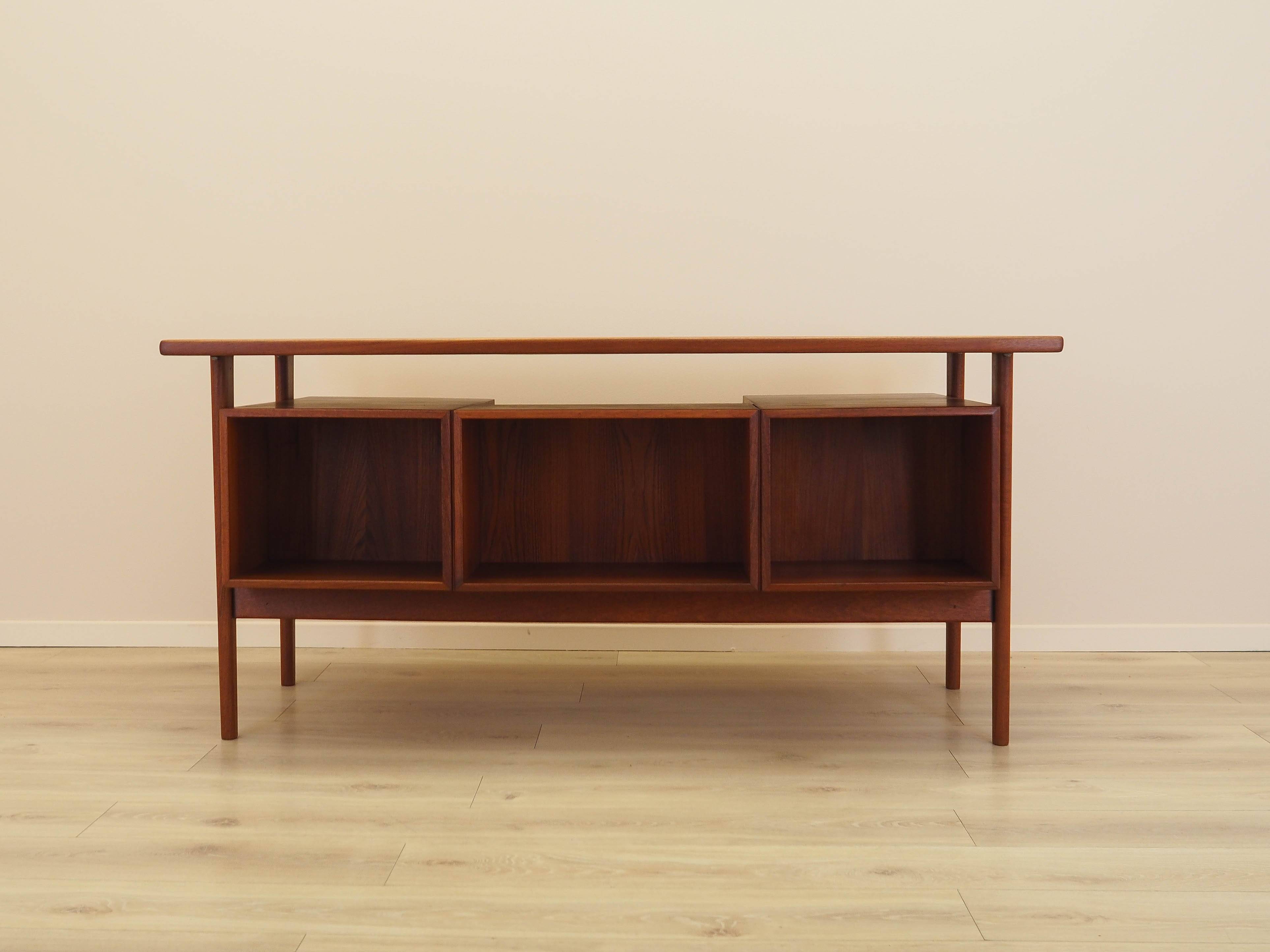 Teak desk, Danish design, 1970s, designer: Kai Kristiansen