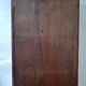 Old key box - Wooden key box with golden door and painted flowers