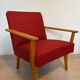 Fauteuil de salon vintage de Tchécoslovaquie des années 1970