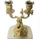 Chandelier Louis XV St Louis from the 19th century decorated with dolphins.
