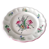 Compote dish, footed bowl in half porcelain from Lunéville KG.