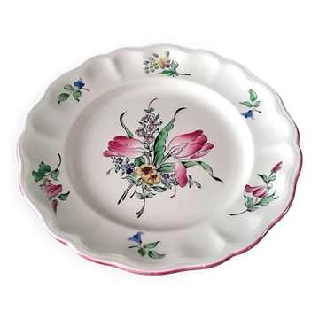 Compote dish, footed bowl in half porcelain from Lunéville KG.
