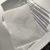 9 towels VP damask 87x72cm patterns ribbons