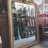 Louis XV mirror in gilded wood 19th century -1m63
