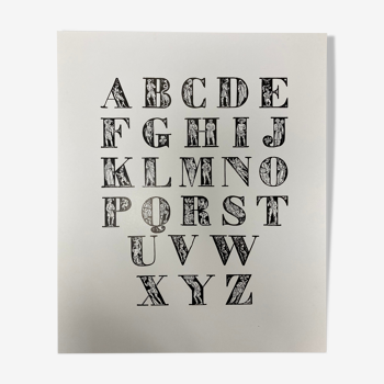 Abécédaire Typographique