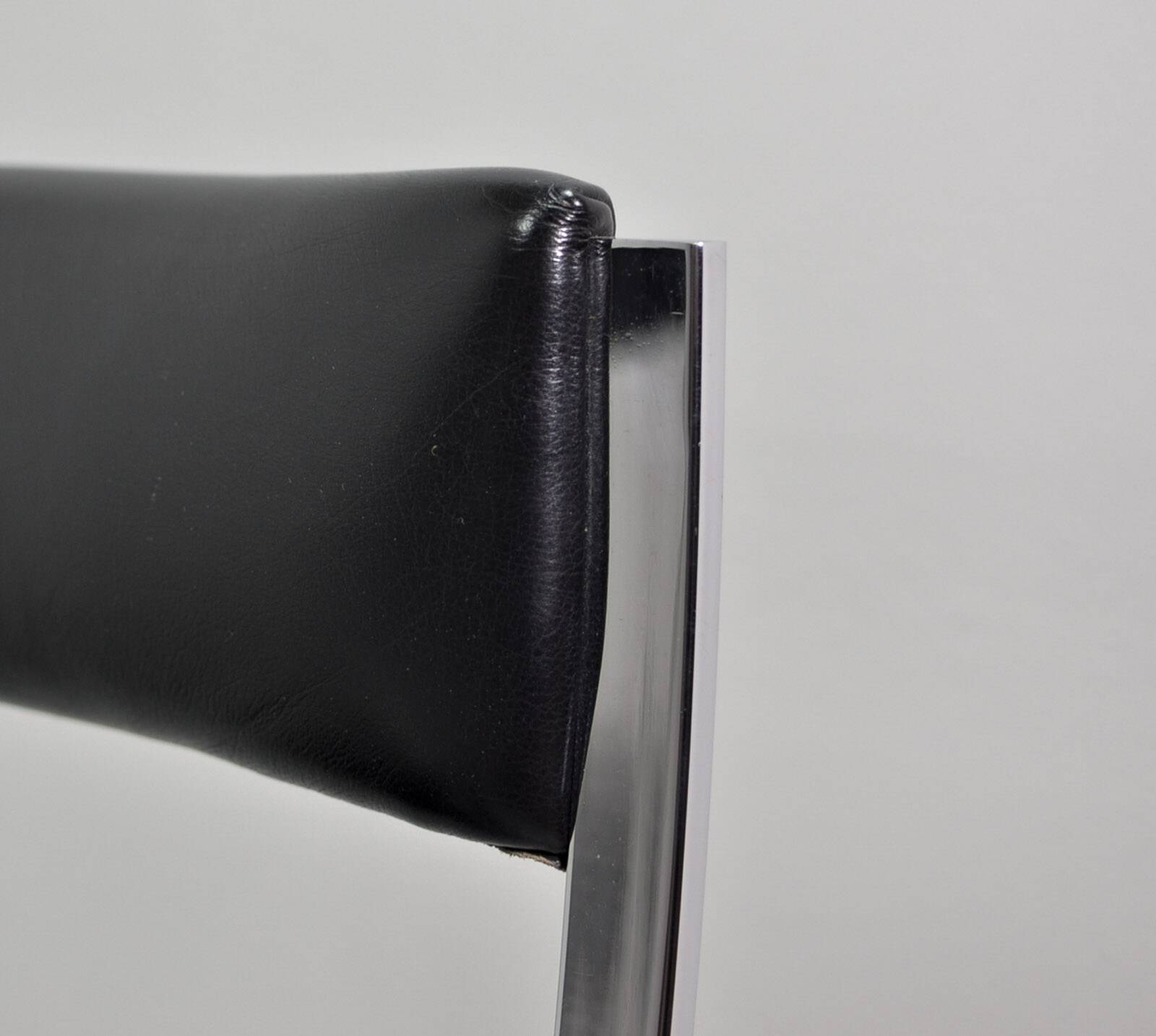 Vintage Marcello Cuneo Dining Chairs for Mobel Italia, 1980s