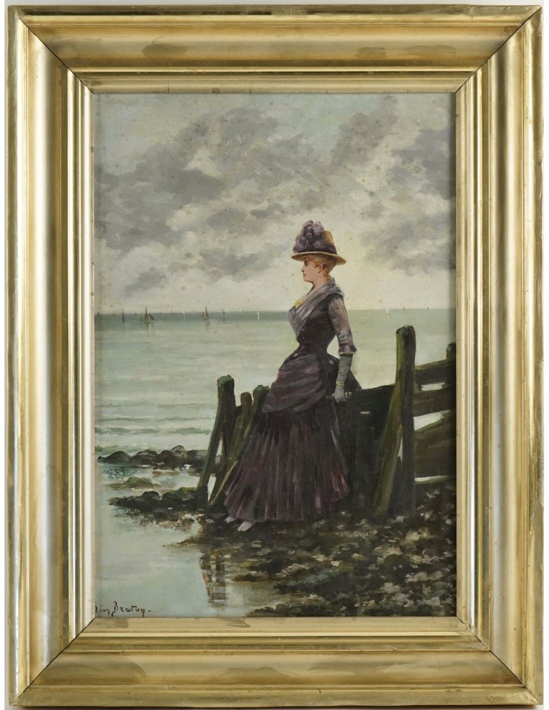 Oil on Canvas by Léon Breton