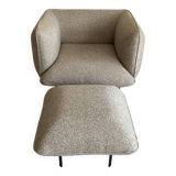 Cloud armchair and pouf by Balio