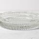 Crystal Glass Ashtray, Mid-Century Round Ashtray / Italy / 1960s