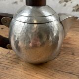 Art Deco pewter teapot set René Delavan