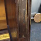 Important buffet / enfilade Art Deco period in polychrome engraved glass.