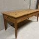 Old solid wood table – bread bin