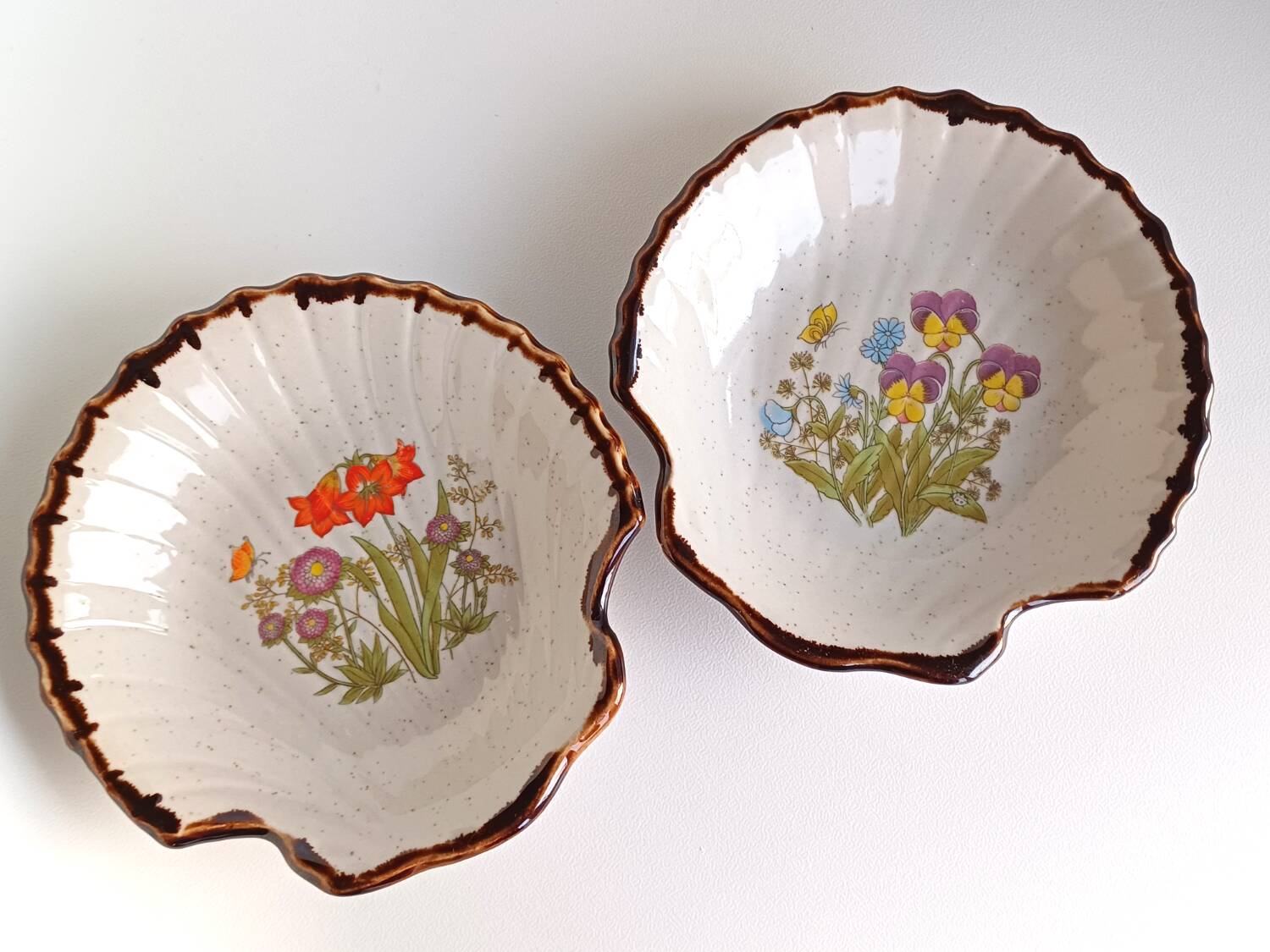 Coquilles Saint Jacques en céramique