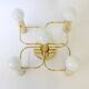 Leola Sciolari Ceiling Light in Dark Brass, Germany, 1980s