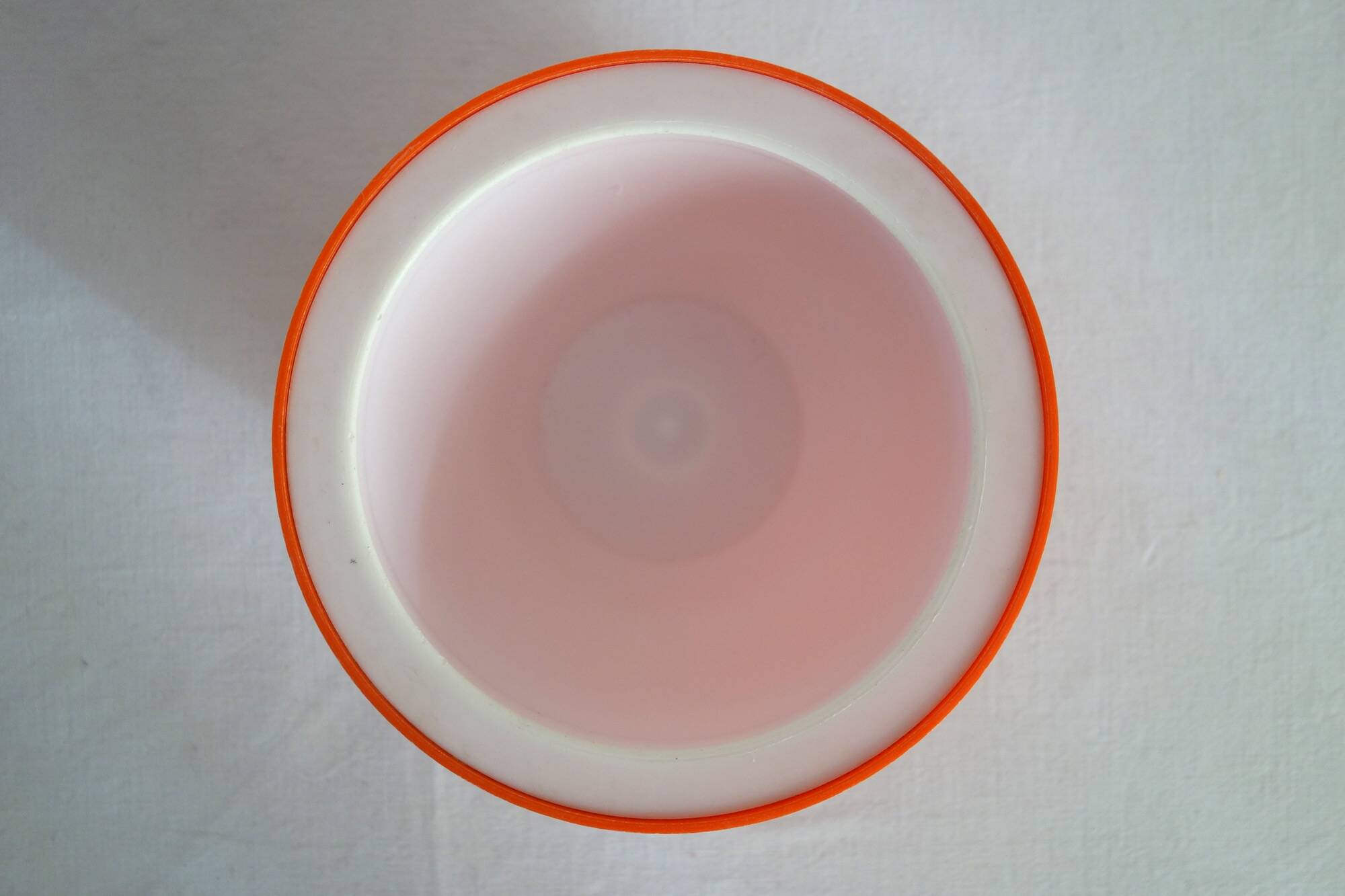 Vintage Orange Apple Ice Bucket