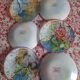 6 assiettes « cartes de Provence » - Fragonard