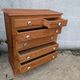 English commode with white handles