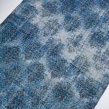 4x7 Shades Of Blue Classic Vintage Rug, 112x205Cn