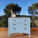 Vintage art deco chest of drawers