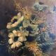 Oil on canvas 19th century bouquet of flowers