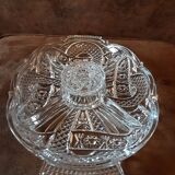 Plat compartiments  verre