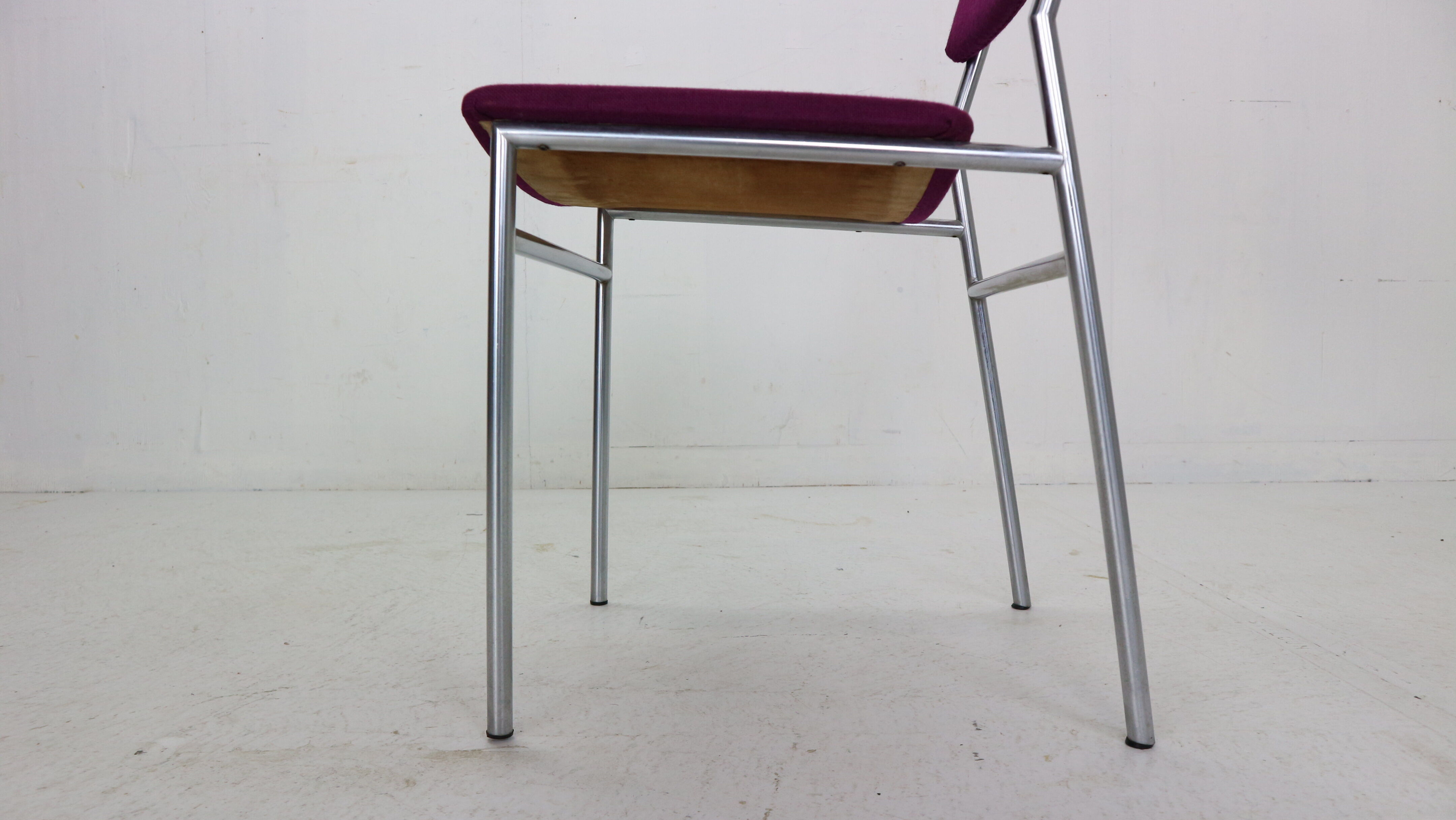 Set of 4 dinning room chairs Martin Visser "SE07"  for 't Spectrum Bergeijk, 1960