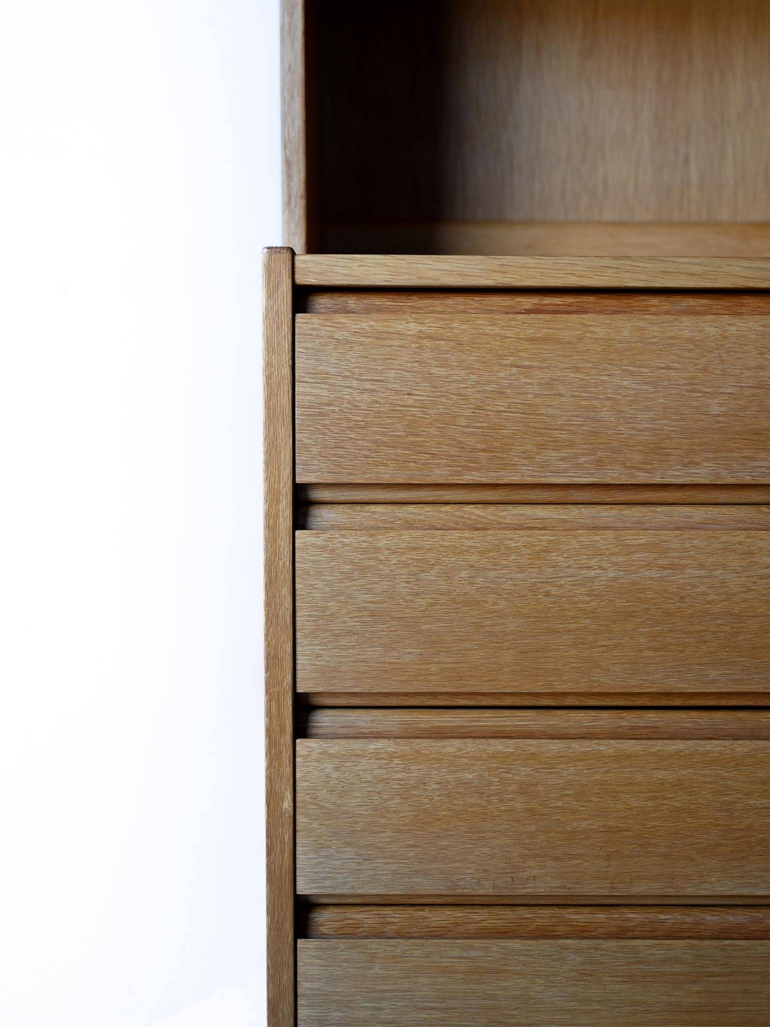 Scandinavian bookcase cabinet