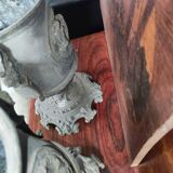 Decorative metal vase