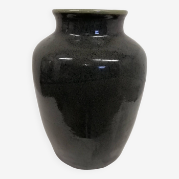 Glazed Stoneware Vase