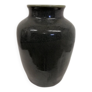 Glazed Stoneware Vase