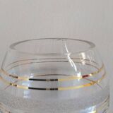 Year 40 liqueur service, granita with golden edge