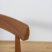 Mid-Century Teak Dining Table & Chairs by Hans Olsen for Frem Røjle, 1960s, Set of 5