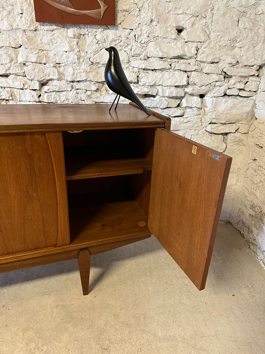 Enfilade UNIFA in teak - Scandinavian 1960