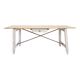 Large solid wood farmhouse table