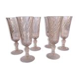 Rosaline champagne flutes