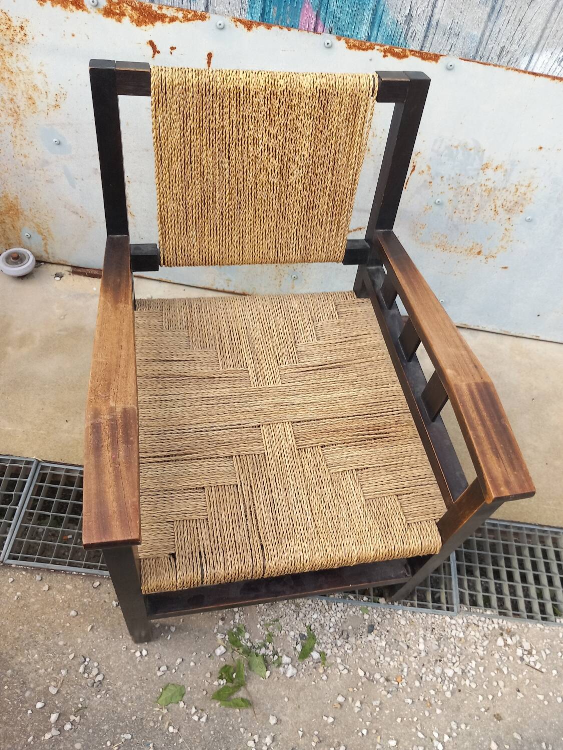 Francis Jourdain rope armchair