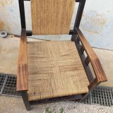 Francis Jourdain rope armchair