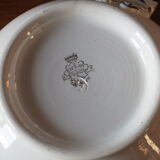 Old tureen Longwy service Spring Border