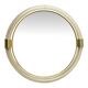 Venetian Round"Torgiglione-Torchon" Murano Glass Wall Mirror in Barovier St