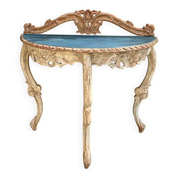 Console ancienne patinée