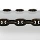 1970s XL Coffee Table Made of Nautical Iron Chain and a Thick Smoked Glass