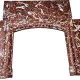 Louis XIV fireplace in Languedoc marble