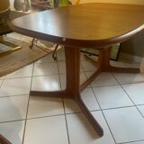 Table scandinave en teck 1970s