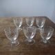 Lot de 6 petits verres à pied