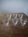 Lot de 6 petits verres à pied