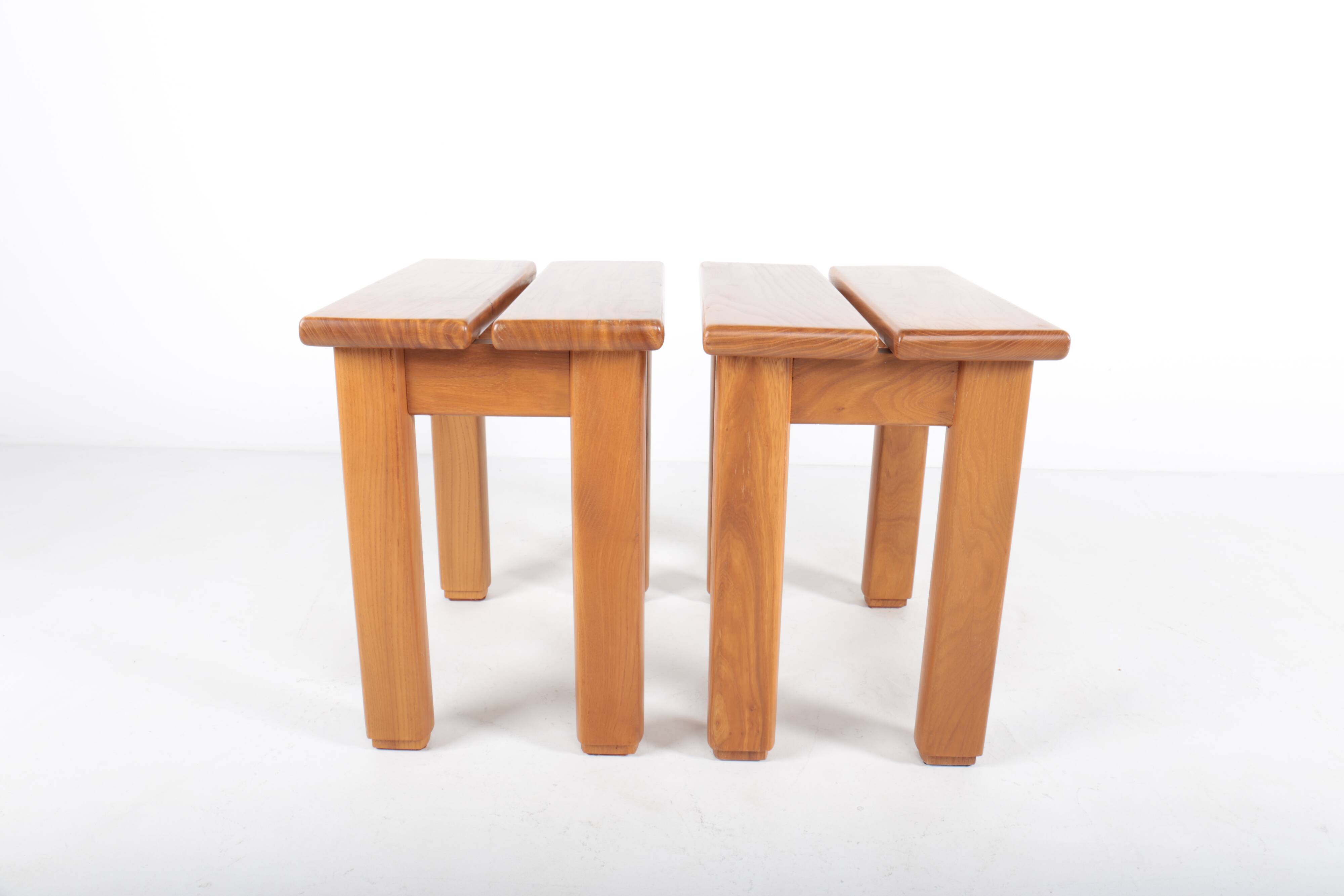 Pair of stools, Maison Regain, 1970s