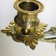 Golden bronze chandelier
